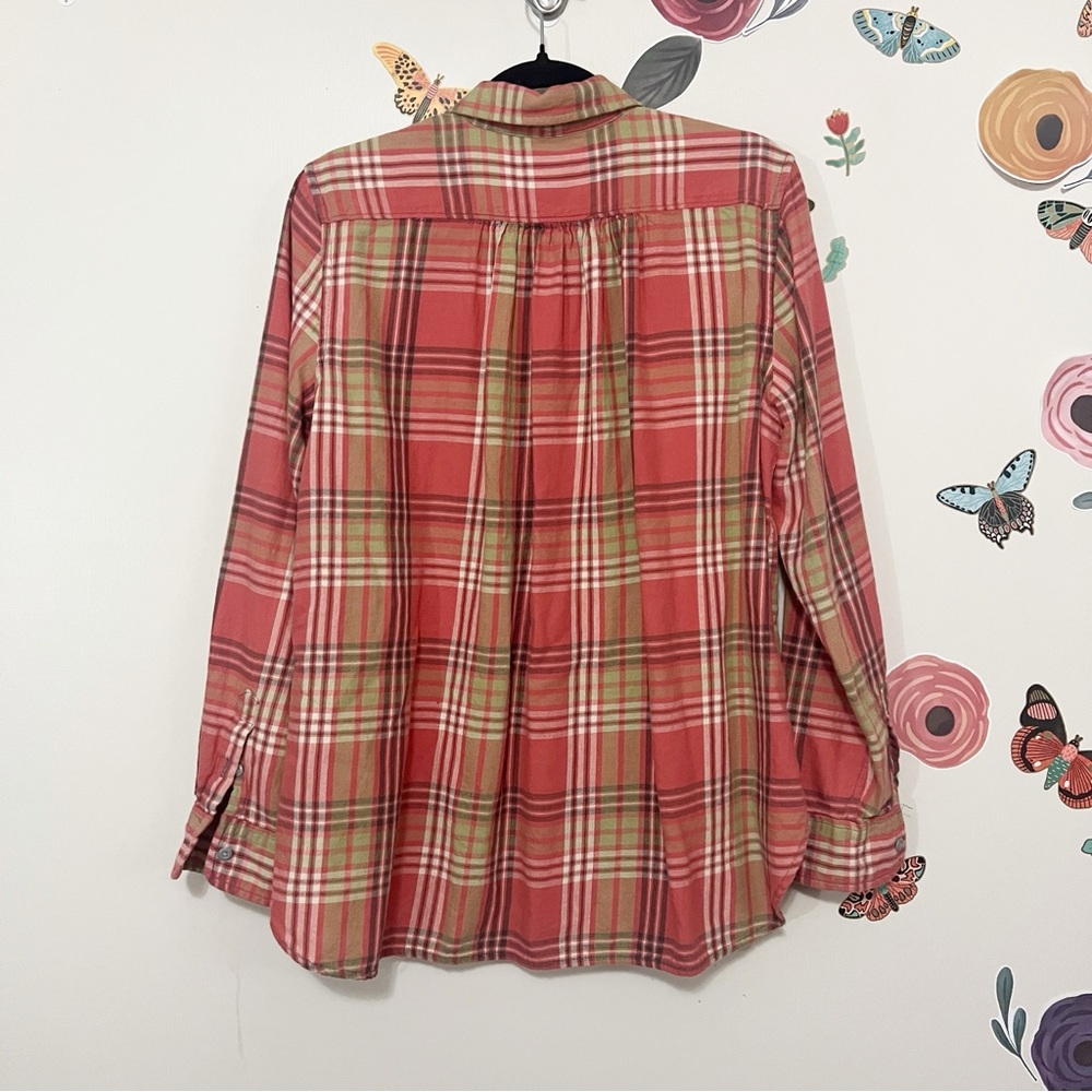 Denim & Supply Flannel Plaid Button-Up Shirt L - Picture 3 of 7